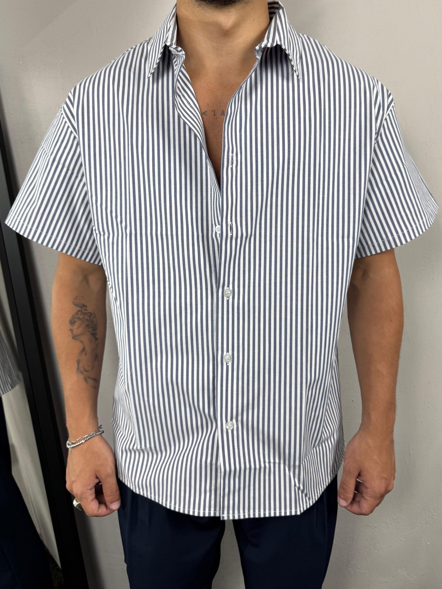 Camicia a righe