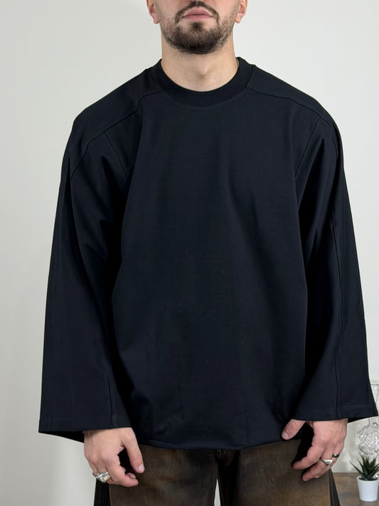 Shirt Longsleeve Manica Larga Black