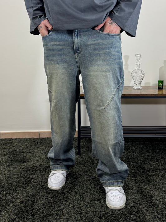 Baggy Denim Premium Chiaro