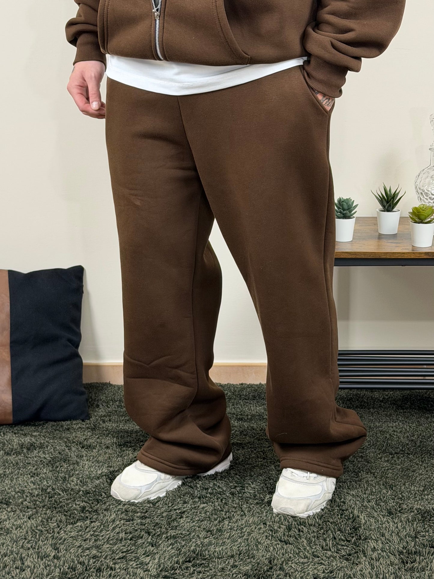 Tuta Comfy Zip Brown